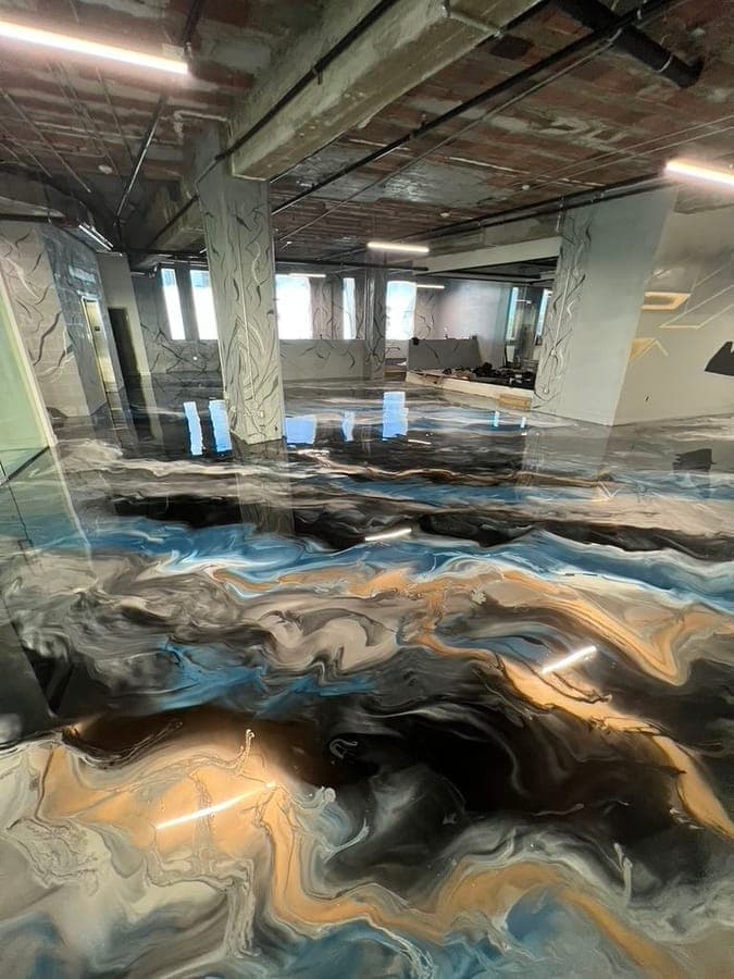 Metallic Epoxy Flooring